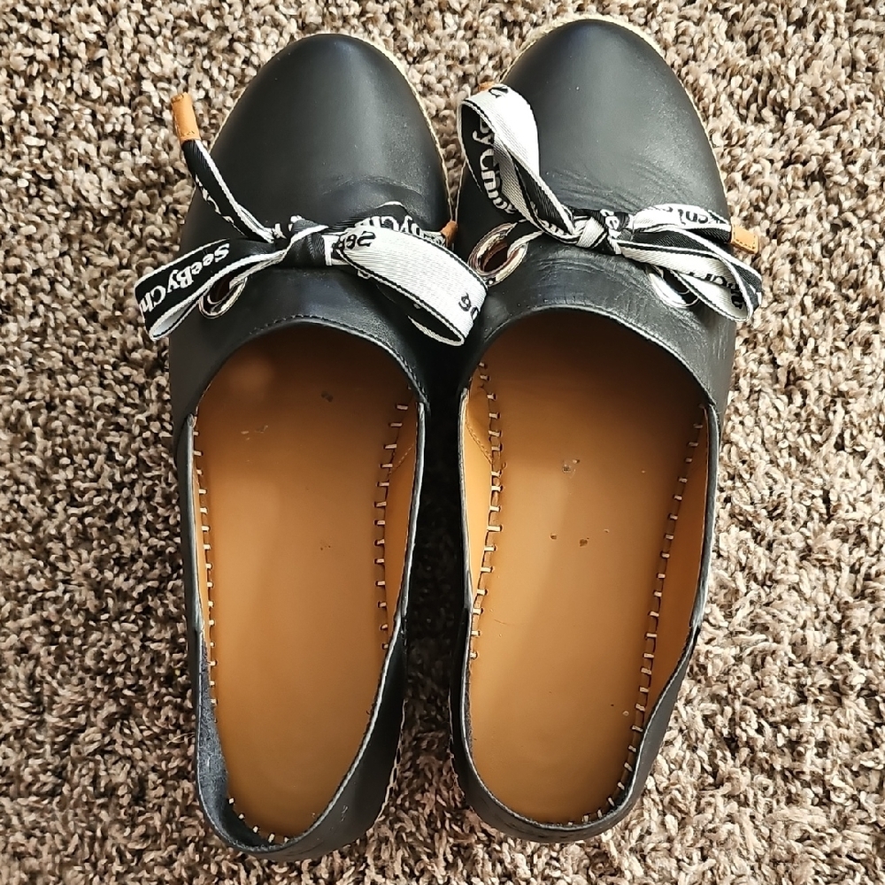 ⚠️SOLD⚠️See By Chloe Black Espadrilles - Picture 7 of 9